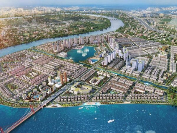 Hình phối cảnh khu đô thị mới vạn phúc city - Khu đô thị mới Vạn Phúc City nằm trong khu vực có 3 mặt giáp sông Sài Gòn tại thành phố Thủ Đức, do Tập đoàn Bất động sản Đại Phúc làm chủ đầu tư.