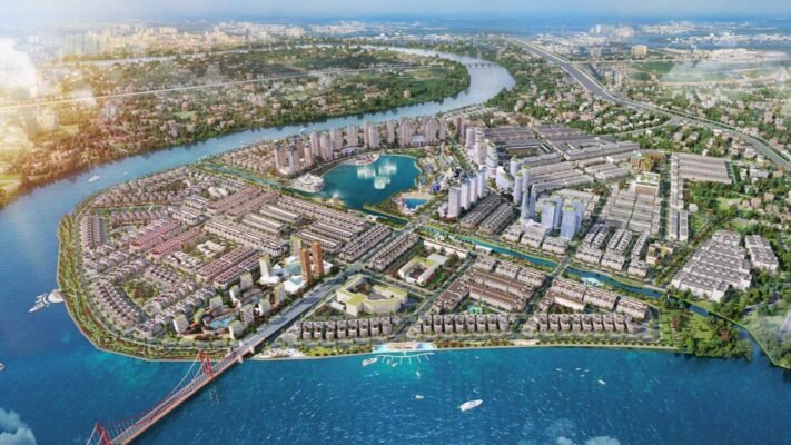 Hình phối cảnh khu đô thị mới vạn phúc city - Khu đô thị mới Vạn Phúc City nằm trong khu vực có 3 mặt giáp sông Sài Gòn tại thành phố Thủ Đức, do Tập đoàn Bất động sản Đại Phúc làm chủ đầu tư.